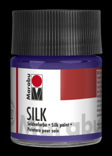 Marabu SILK selyemfesték 037 szilvakéke 50ml