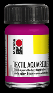 Marabu TEXTIL AQUARELLE textilfesték 014 magenta 15ml