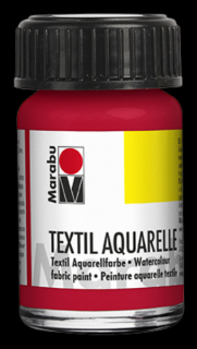 Marabu TEXTIL AQUARELLE textilfesték 031 piros 15ml