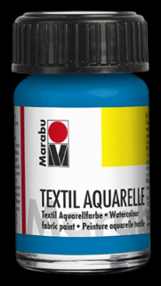 Marabu TEXTIL AQUARELLE textilfesték 056 cián 15ml