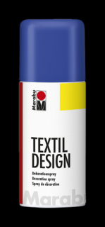 Marabu TEXTIL DESIGN textilfesték spray 142 encián 150ml