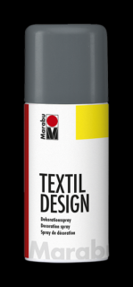Marabu TEXTIL DESIGN textilfesték spray 179 grafit 150ml