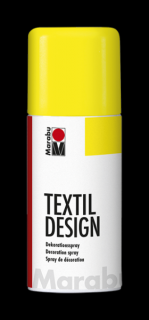 Marabu TEXTIL DESIGN textilfesték spray 321 neon sárga 150ml