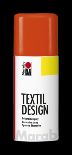 Marabu TEXTIL DESIGN textilfesték spray 324 neon narancs 150ml