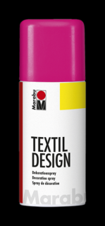 Marabu TEXTIL DESIGN textilfesték spray 334 neon pink 150ml