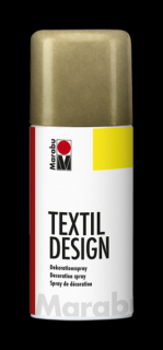 Marabu TEXTIL DESIGN textilfesték spray 784 metálfényű arany 150ml