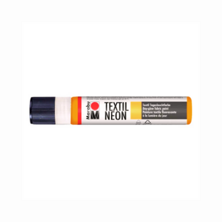 Marabu TEXTIL LINER NEON textilfesték kontúrozó 324 neon narancssárga 25ml