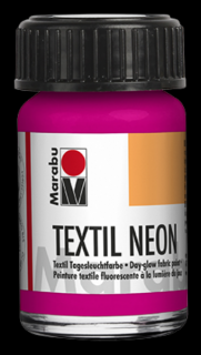 Marabu TEXTIL NEON textilfesték 334 neon pink 15ml