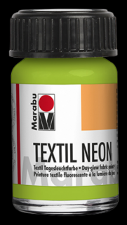 Marabu TEXTIL NEON textilfesték 365 neon zöld 15ml