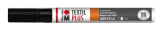 Marabu TEXTIL PLUS filctoll 3mm 073 fekete