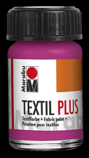 Marabu TEXTIL PLUS textilfesték sötét anyagra 005 málna 15ml