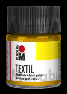 Marabu TEXTIL textilfesték 021 középsárga 50ml