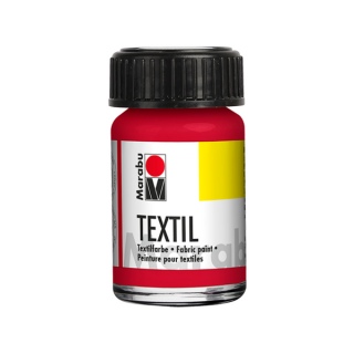 Marabu TEXTIL textilfesték 031 cseresznyepiros 15ml