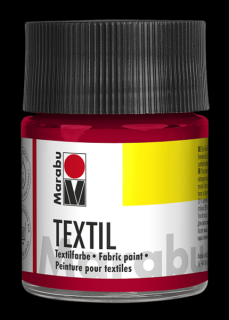 Marabu TEXTIL textilfesték 032 kármin 50ml