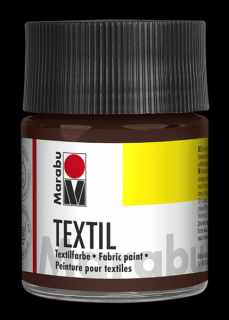 Marabu TEXTIL textilfesték 045 sötétbarna 50ml