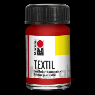 Marabu TEXTIL textilfesték 232 vörös 15ml