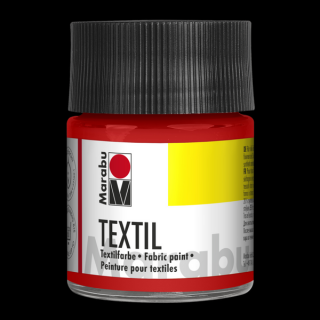 Marabu TEXTIL textilfesték 232 vörös 50ml