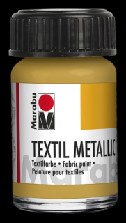 Marabu TEXTIL textilfesték 784 metálfényű arany 15ml