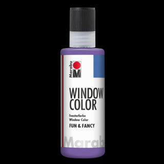 Marabu WINDOW COLOR (FunFancy) matrica festék 007 levendula 80ml