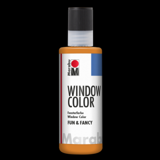 Marabu WINDOW COLOR (FunFancy) matrica festék 013 narancs 80ml