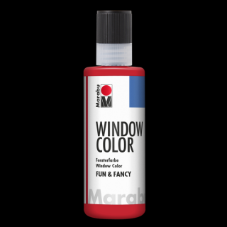 Marabu WINDOW COLOR (FunFancy) matrica festék 031 cseresznye 80ml
