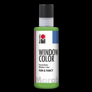 Marabu WINDOW COLOR (FunFancy) matrica festék 062 világos zöld 80ml
