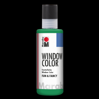 Marabu WINDOW COLOR (FunFancy) matrica festék 067 telt zöld 80ml