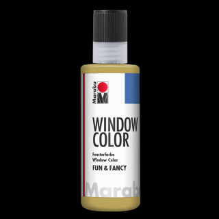 Marabu WINDOW COLOR (FunFancy) matrica festék 183 arany 80ml