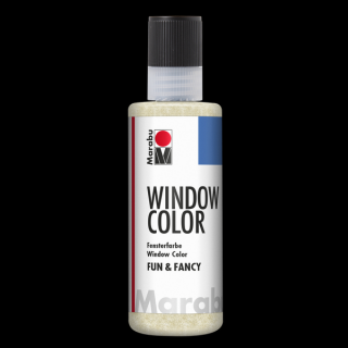 Marabu WINDOW COLOR (FunFancy) matrica festék 584 csillogó arany 80ml
