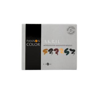 Pannoncolor akril kiegészítő készlet 6*22ml