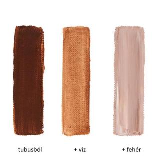 Pannoncolor akrilfesték 114-1 égetett sziéna 80ml