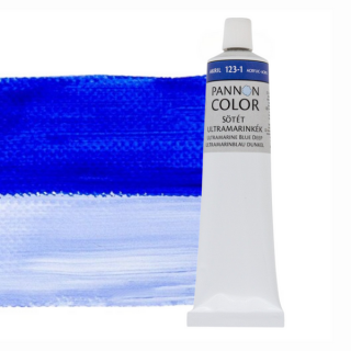 Pannoncolor akrilfesték 123-1 sötét ultramarinkék 200ml