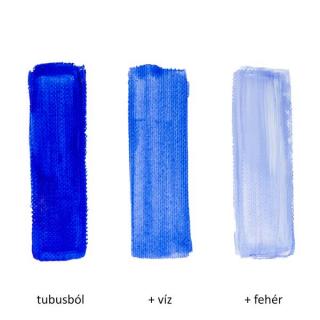 Pannoncolor akrilfesték 123-1 sötét ultramarinkék 500ml