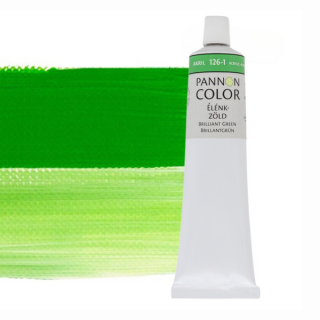 Pannoncolor akrilfesték 126-1 élénkzöld 200ml