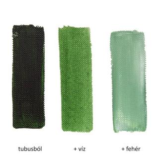 Pannoncolor akrilfesték 128-1 nedvzöld 80ml