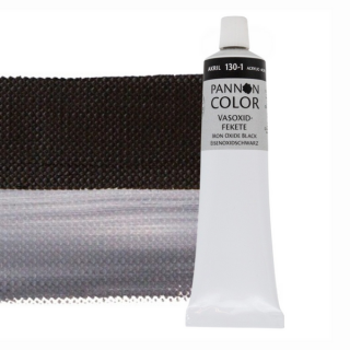 Pannoncolor akrilfesték 130-1 vasoxidfekete 200ml