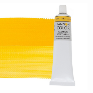 Pannoncolor akrilfesték 134-2 kadmium sötétsárga 200ml