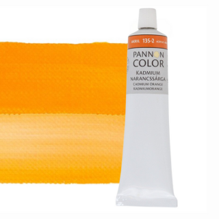 Pannoncolor akrilfesték 135-2 kadmium narancssárga 200ml
