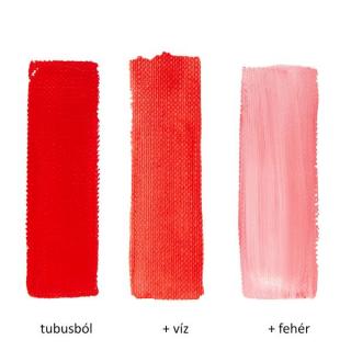 Pannoncolor akrilfesték 137-2 kadmium sötétvörös 80ml