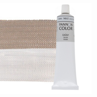 Pannoncolor akrilfesték 145-2 ezüst 200ml