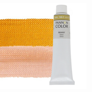 Pannoncolor akrilfesték 146-2 arany 200ml