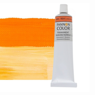 Pannoncolor akrilfesték 153-1 permanent narancssárga 200ml