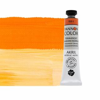 Pannoncolor akrilfesték 153-1 permanent narancssárga 22ml