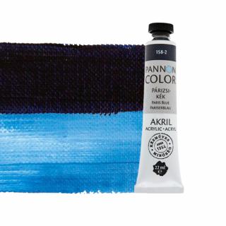 Pannoncolor akrilfesték 158-2 párizsikék 22ml