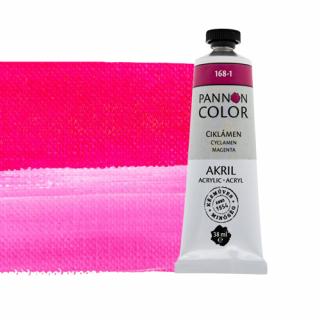 Pannoncolor akrilfesték 168-1 ciklámen/magenta 38ml