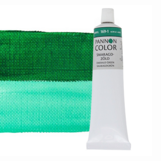 Pannoncolor akrilfesték 169-1 smaragdzöld 200ml
