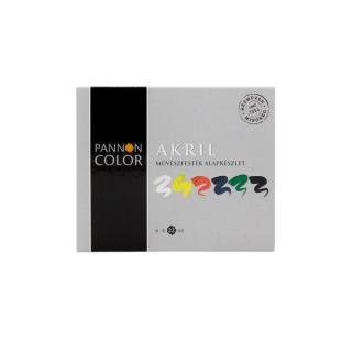 Pannoncolor akrilfesték alapkészlet 6*22ml
