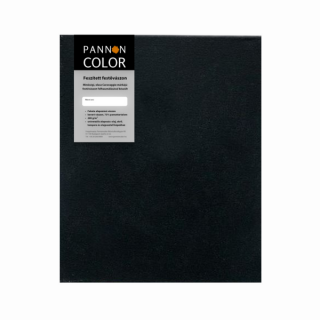 Pannoncolor  feszített vászon FEKETE  40*40cm, 1,7*3,5cm