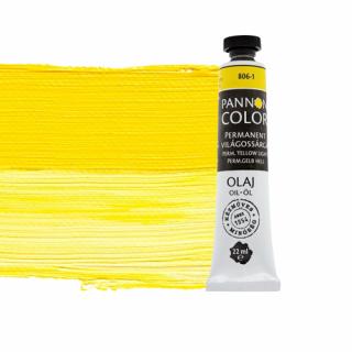 Pannoncolor olajfesték 806-1 permanent világossárga 22ml