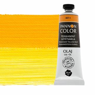 Pannoncolor olajfesték 807-1 permanent sötétsárga 38ml